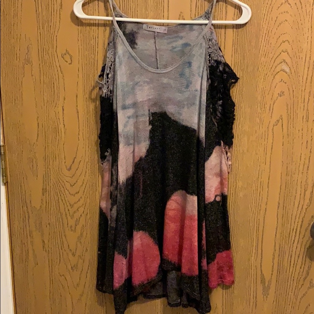 Off-the-shoulder long-sleeve shirt - Picture 3 of 3